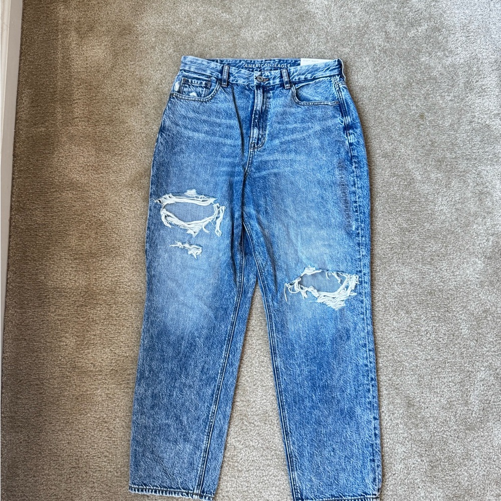 NWT American eagle curve mom jeans!